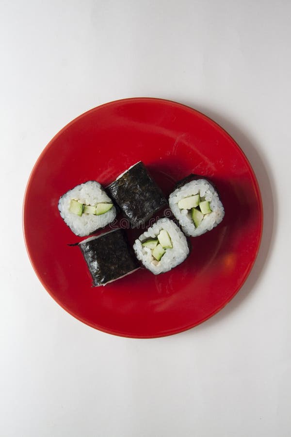 Cucumber maki stock photo. Image of sticks, sushi, roll 56783194