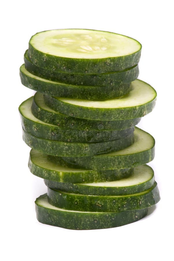 Cucumber slices