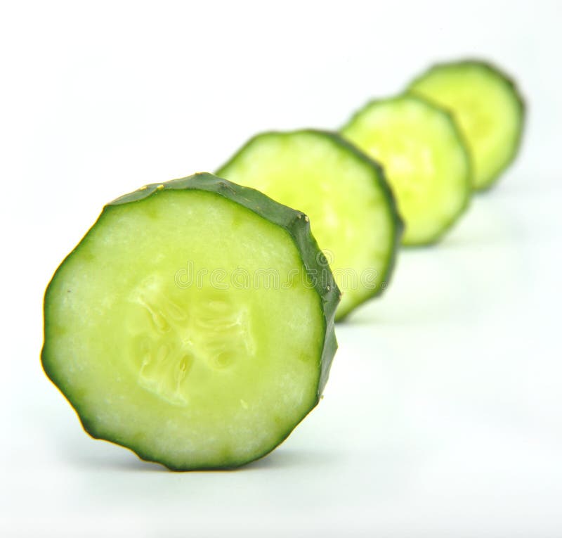 Cucumber and slices