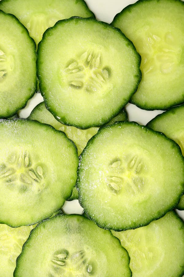 Cucumber slices