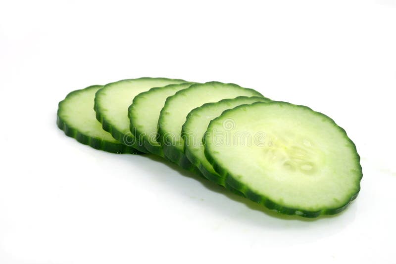 Cucumber slices