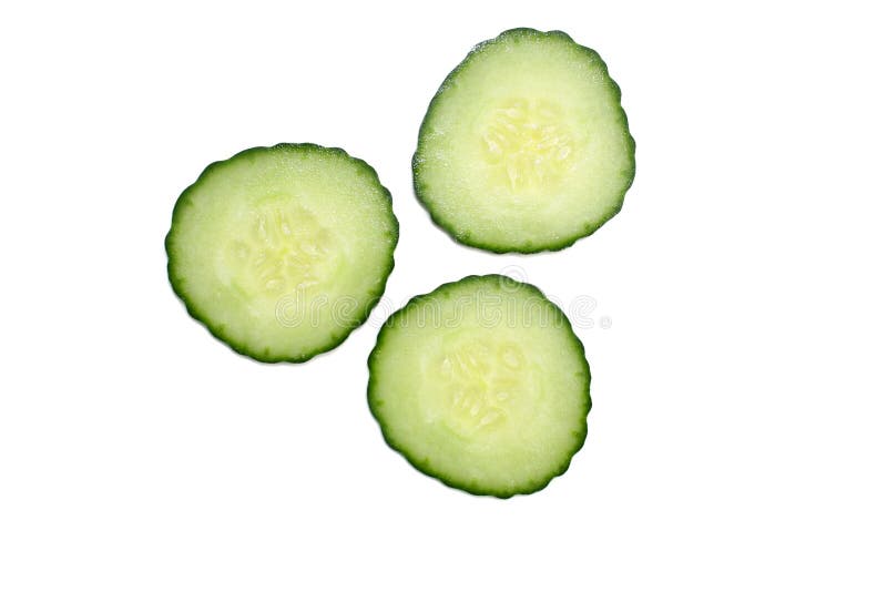 Cucumber slices