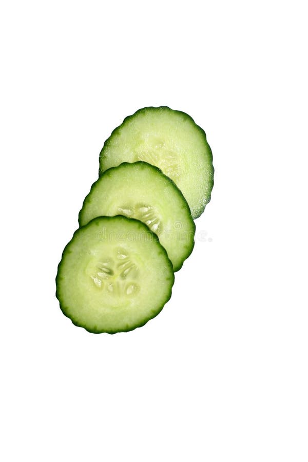 Cucumber slices