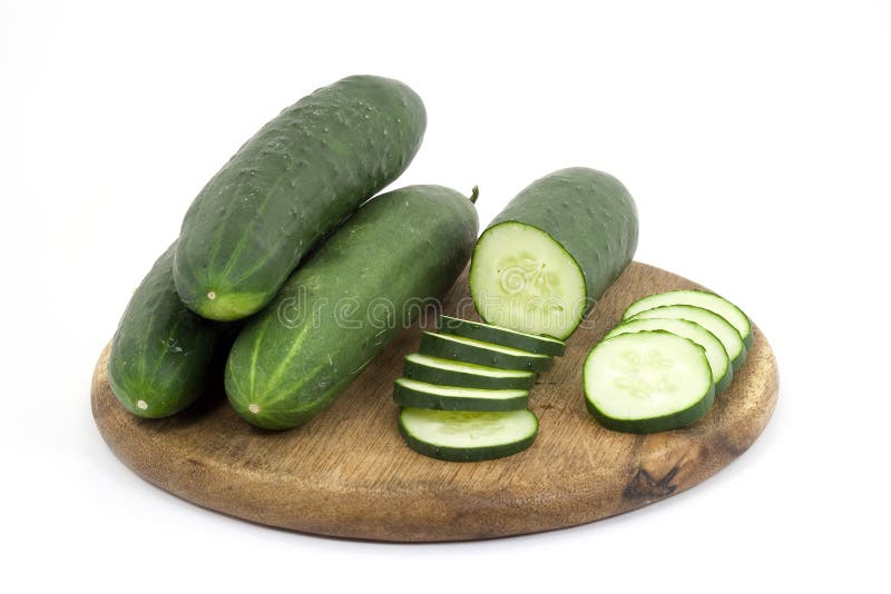 Cucumbers stock images