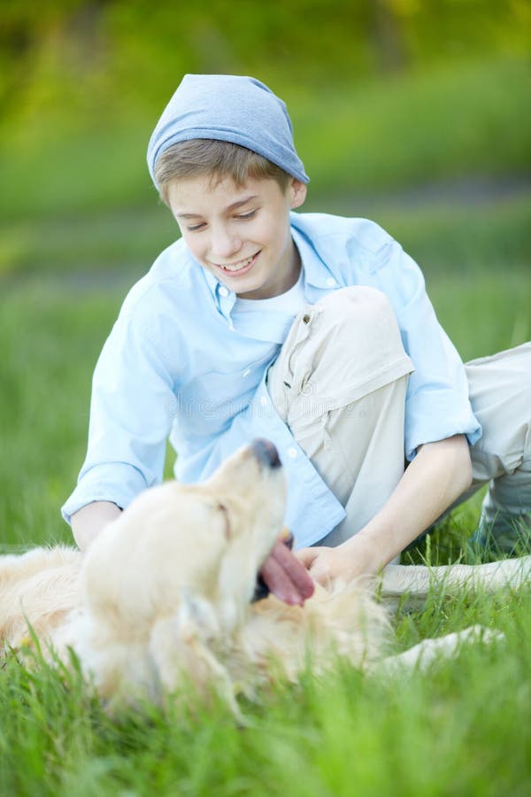 Cuddling dog stock image. Image of pedigree, lying, nonurban - 33940579