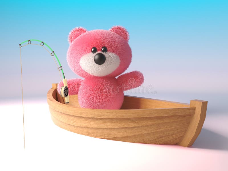 https://thumbs.dreamstime.com/b/cuddly-pink-fluffy-teddy-bear-character-fishing-dinghy-boat-d-illustration-cuddly-pink-fluffy-teddy-bear-character-154058867.jpg