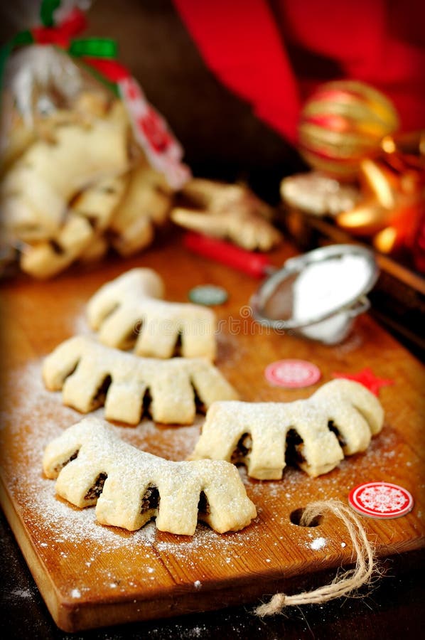 Cuddureddi, Sicilian Christmas Cookies, Vintage Effect Stock Photo ...