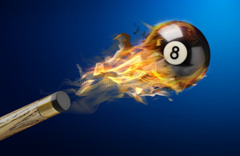 Flaming 8 ball  Pool balls, Pool art, Billiards