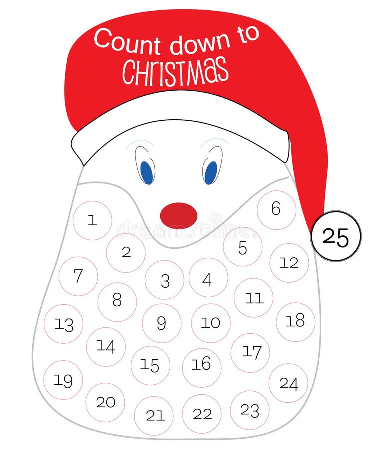 Cuenta abajo al calendario de la Navidad