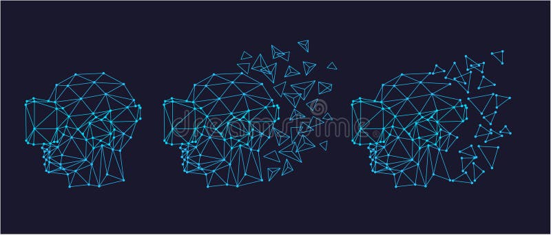 Cuffia avricolare di realtà virtuale illustrazione vettoriale Cuffia avricolare di realtà virtuale illustrazione vettoriale