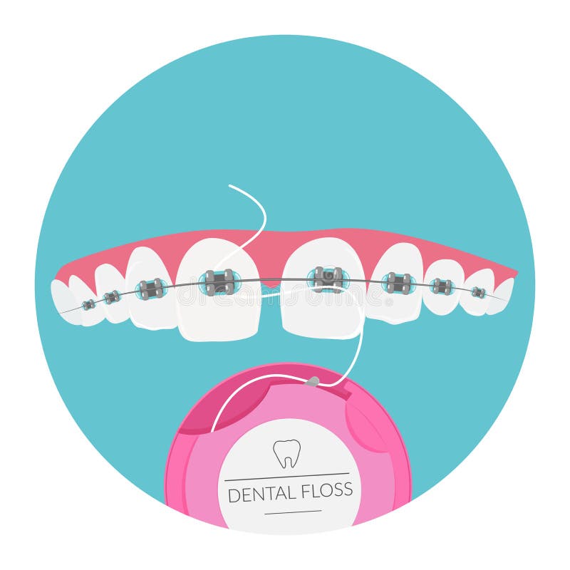 Conjunto de ilustrações de desenhos animados de adesivos com ferramentas  médicas odontológicas terapêuticas, cirúrgicas e de cuidados para  tratamento dentário, cavidade oral e cuidados com os dentes. conceito  odontológico.