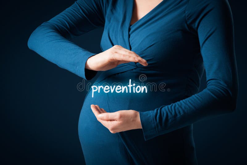 Cuidados médicos preventivos de maternidade foto de stock royalty free Cuidados médicos preventivos de maternidade foto de stock royalty free