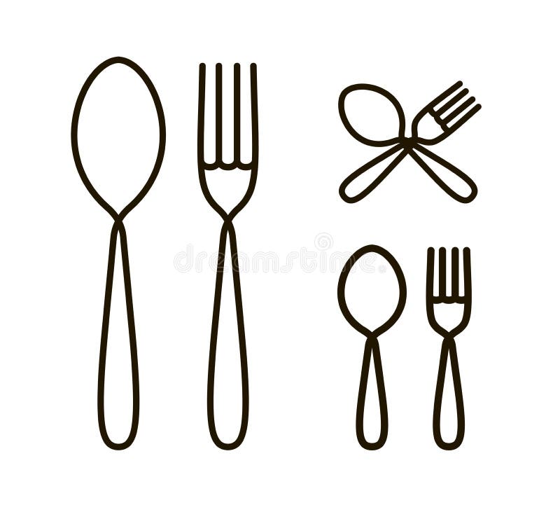 cuillère et fourchette de restaurant, symbole de feuille pour signe de  cuisine, icône de café, restaurant, image vectorielle d'entreprise de  cuisine 17628680 Art vectoriel chez Vecteezy