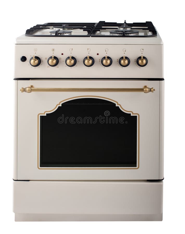Cuiseur de gaz d'isolement sur le blanc photographie stock libre de droits Cuiseur de gaz d'isolement sur le blanc photographie stock libre de droits