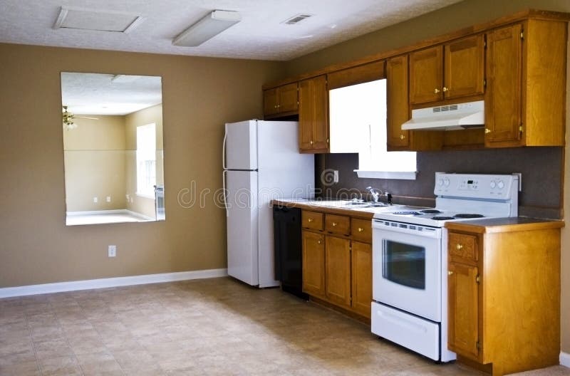 Cuisine compacte/petite Chambre image stock