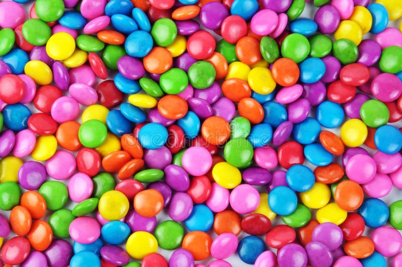 Close-up of colorful candy filling background. Close-up of colorful candy filling background.