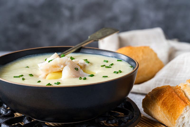 Cullen skink soup