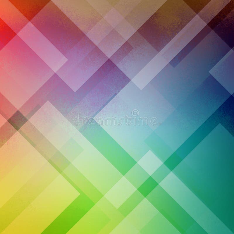 Culori de fond albastru albastru albastru roz și violet abstract cu straturi de romb alb și forme de triunghi în design transparen stock illustration