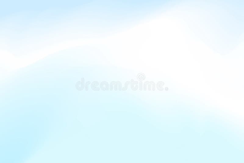 Culori pastel albastru și alb neclare colorate cu undă fină colorată pentru gradientul ilustrației abstracte de fundal în culoarea royalty free illustration