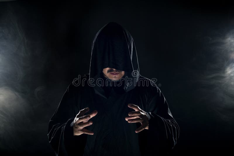 Cult Leader in the Black Robe