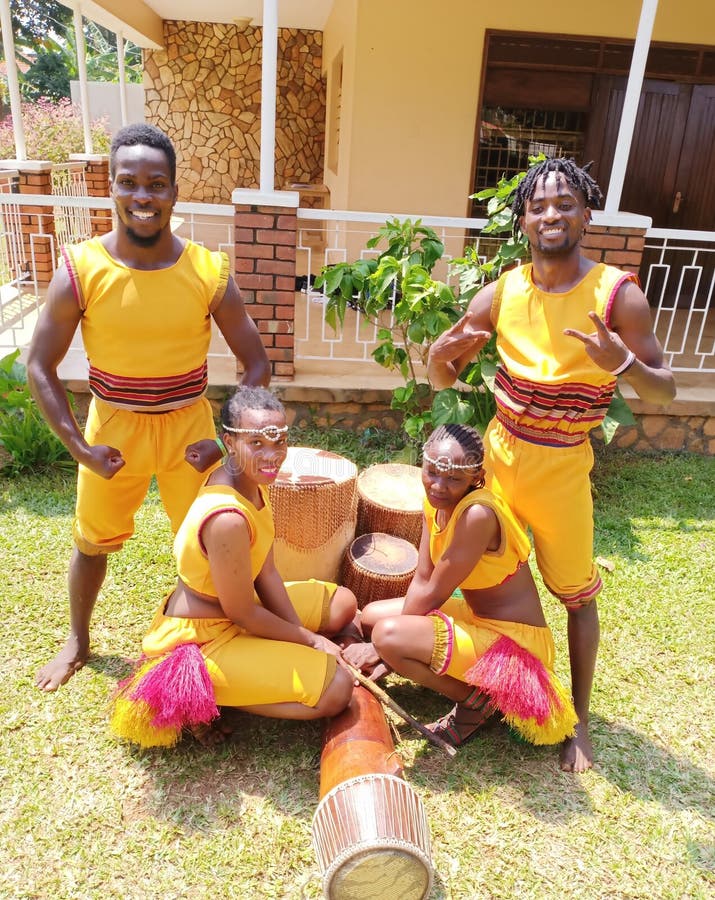 Cultural dance Uganda editorial stock photo. Image of represent 176331293