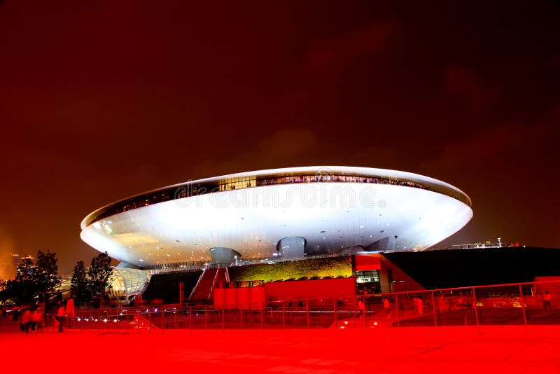 The Culture Center at World Expo in Shanghai stock images The Culture Center at World Expo in Shanghai stock images