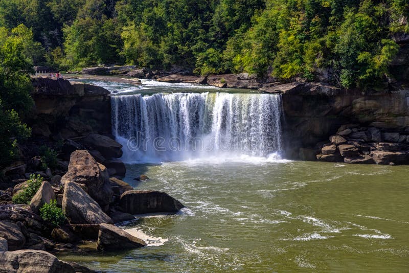 Cumberland Falls royalty free stock image