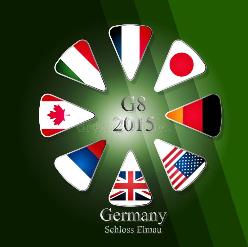 Cumbre G8 infographic libre illustration Cumbre G8 infographic libre illustration