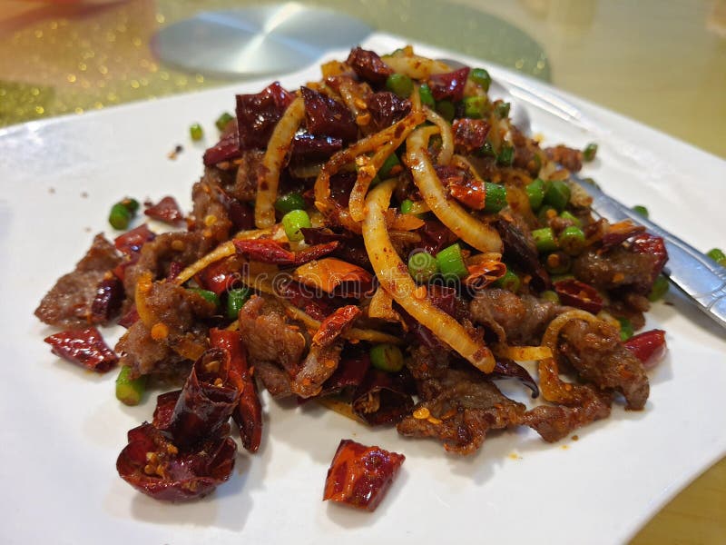 Cumin grilled lamb stock photo. Image of steak, curry 272165564