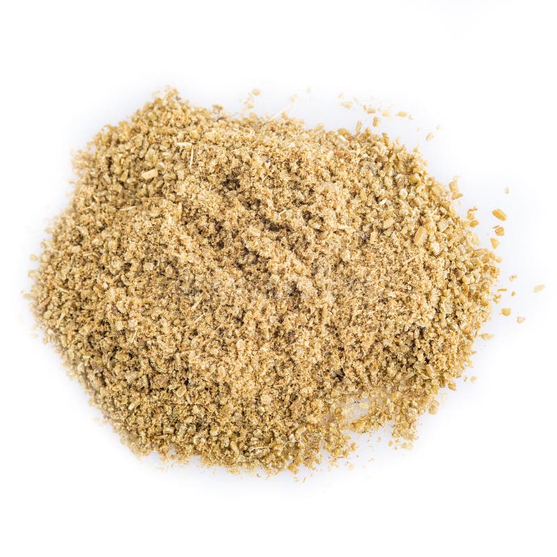 Cumin Powder Isolated On A White Background Stock Image Image of