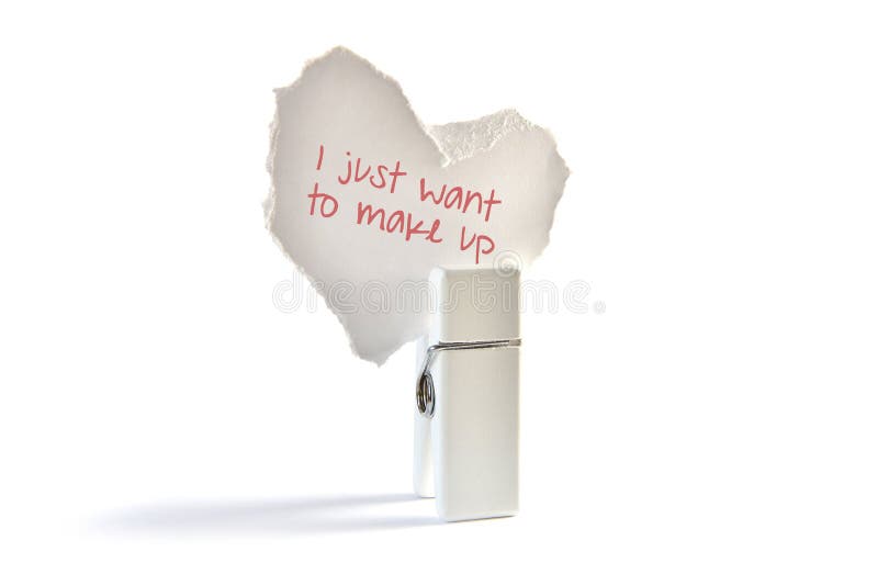 Cuore che di carta voglio appena comporre fotografie stock libere da diritti