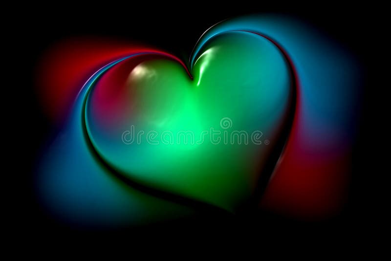 Cuore multicolore di vettore astratto con fondo ondulato protetto con effetto della luce, regolare, curva, illustrazione di vetto illustrazione vettoriale Cuore multicolore di vettore astratto con fondo ondulato protetto con effetto della luce, regolare, curva, illustrazione di vetto illustrazione vettoriale