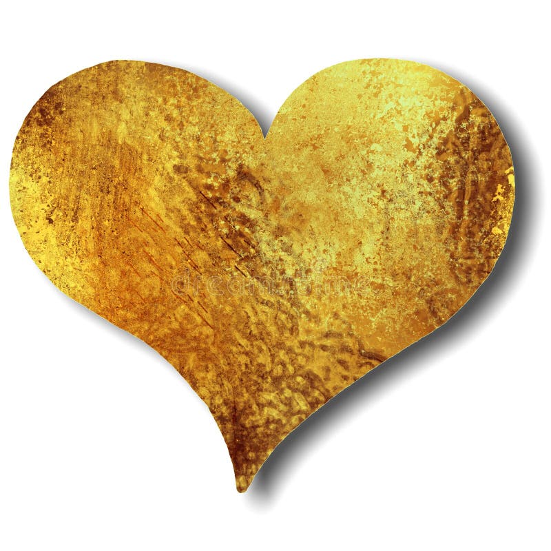 Cuore nella struttura del grunge del bronzo o dell'oro fotografie stock libere da diritti Cuore nella struttura del grunge del bronzo o dell'oro fotografie stock libere da diritti