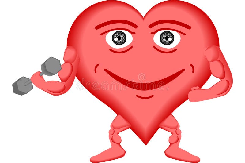 Cuore sano illustrazione vettoriale Cuore sano illustrazione vettoriale