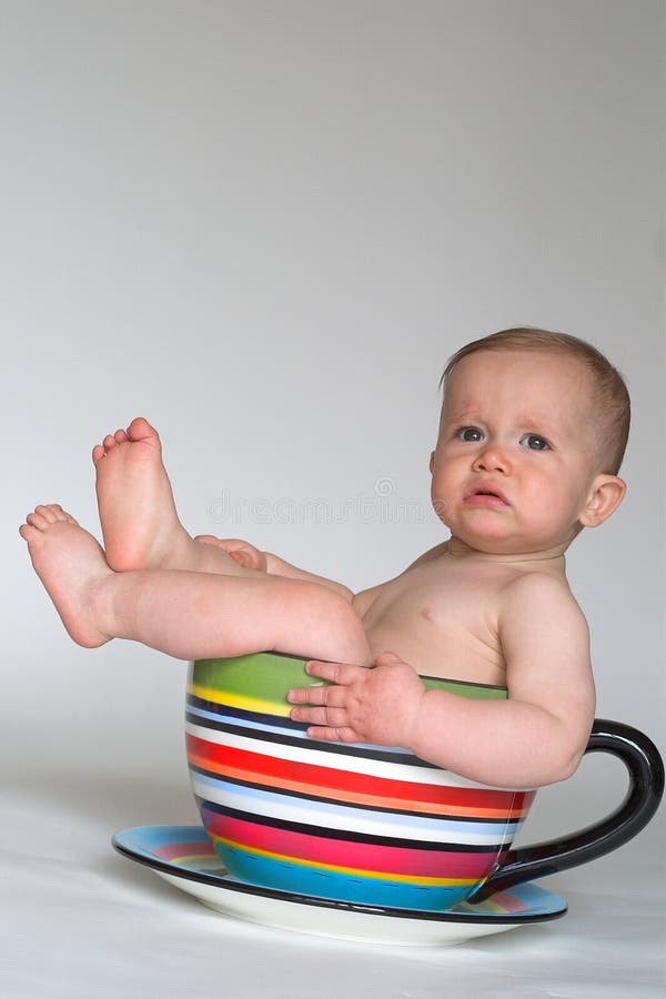 A Cup of Baby stock photo. Image of innocence, adorable 2412540