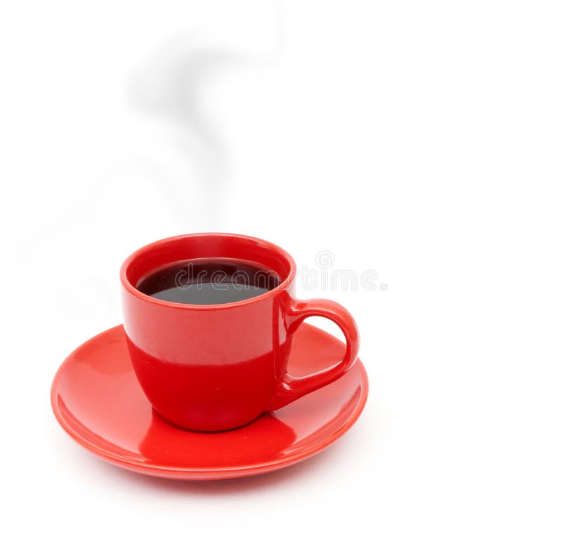 Cup of black coffee stock image. Image of detail, brew - 17776003