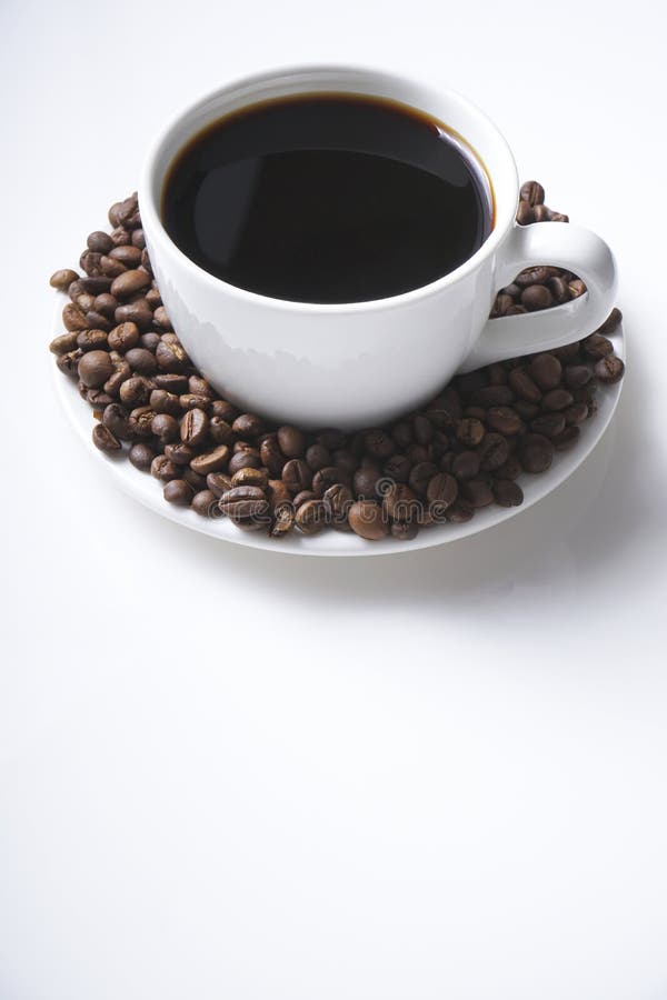 Cup of black coffee stock photo. Image of mocha, copy 166537460