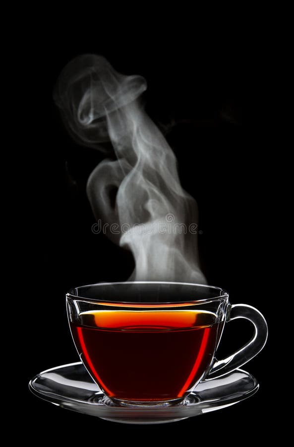 Cup of black tea stock image. Image of refreshment, beverage - 35155155