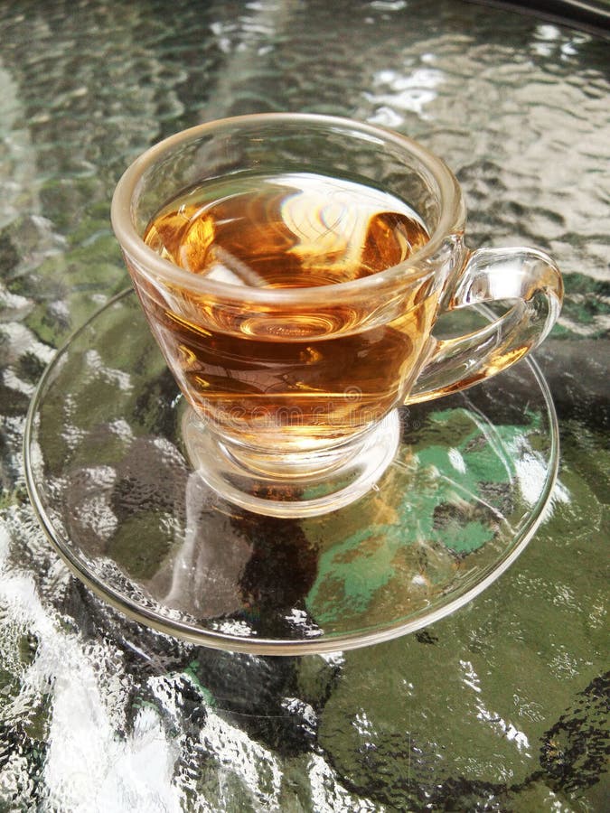 Cup of brown tea stock photo. Image of table, tablen 110633162