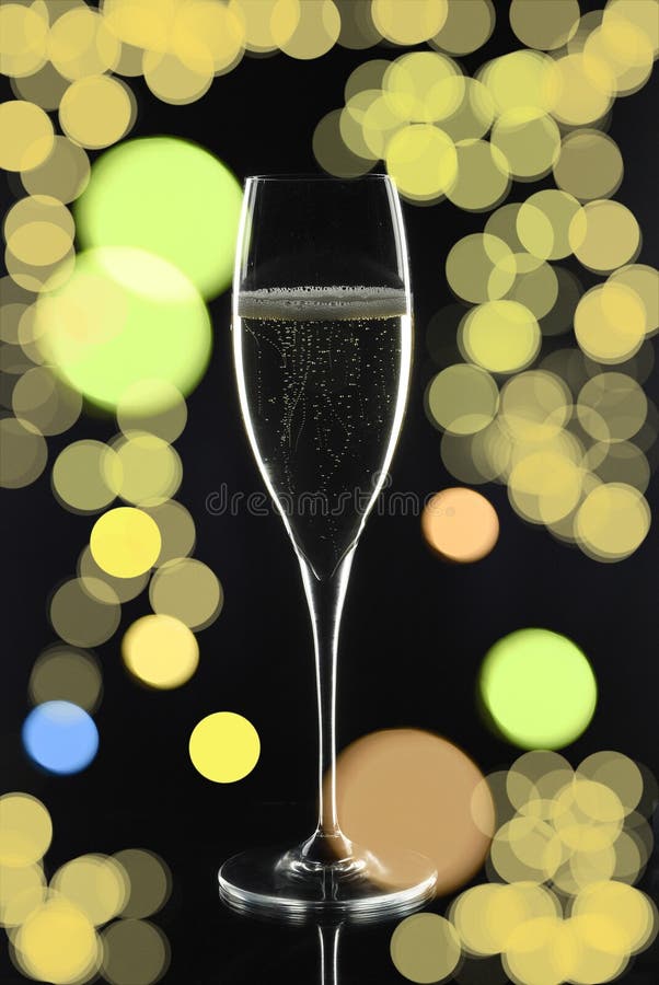 Cup of champagne stock photo. Image of colors, alcohol 81492092