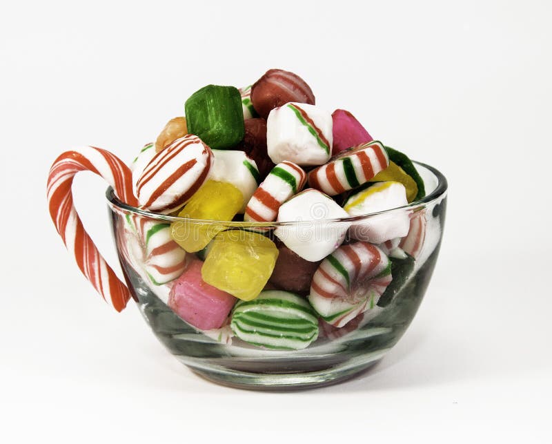 Cup of Christmas Candy