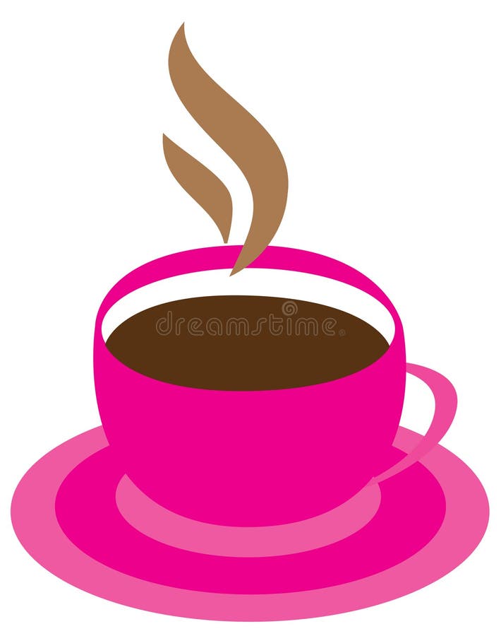 Cup of coffee stock illustration