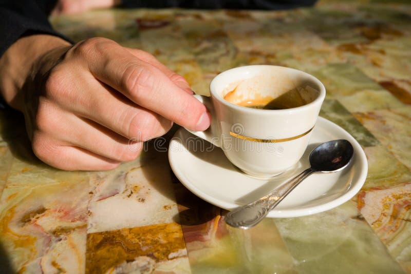 Cup of coffee royalty free stock image