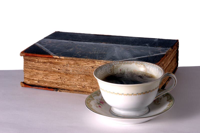 Cup of Coffee and Book