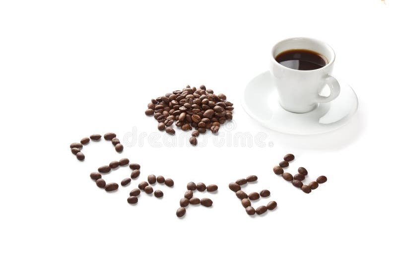 A Cup of Coffee, Seeds, Candy and Money Stock Photo Image of gourmet, euro 17998388