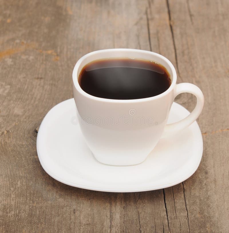 Cup of coffee with smoke stock photo. Image of coffee 27229164