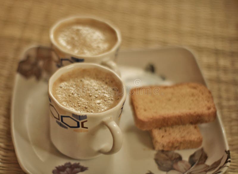 Coffee and snacks stock image. Image of pastry, cafe, dessert 9118751