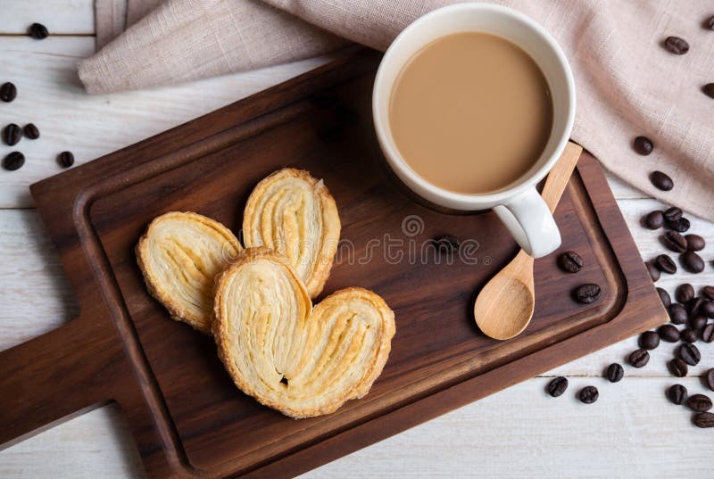 Coffee and snacks stock image. Image of pastry, cafe, dessert 9118751