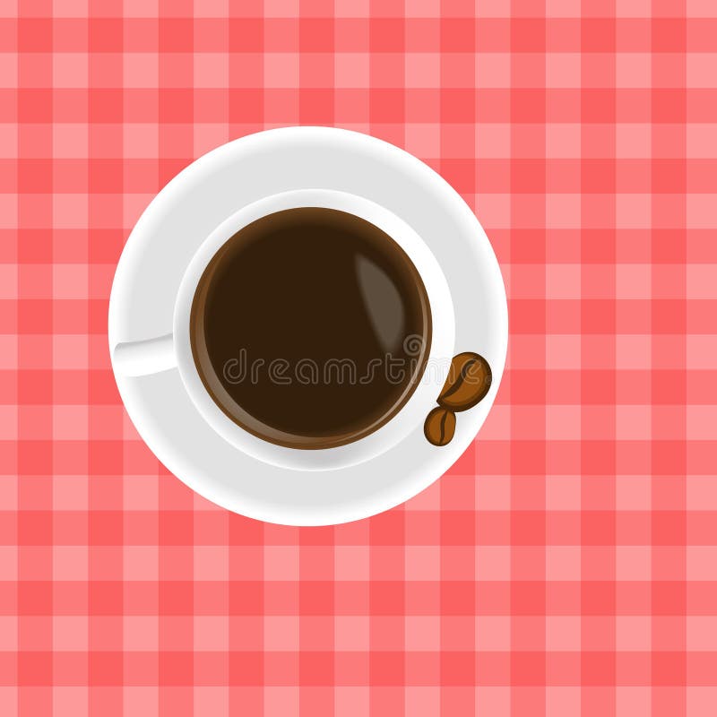 A cup of coffee on the table