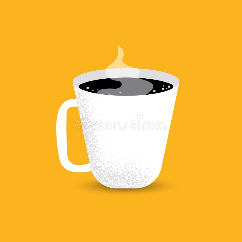 Cup of Fresh Coffee. Vector Illustration stock illustration Cup of Fresh Coffee. Vector Illustration stock illustration
